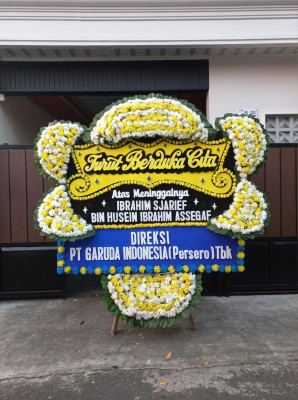 Papan Bunga Duka di Muara Batang Toru